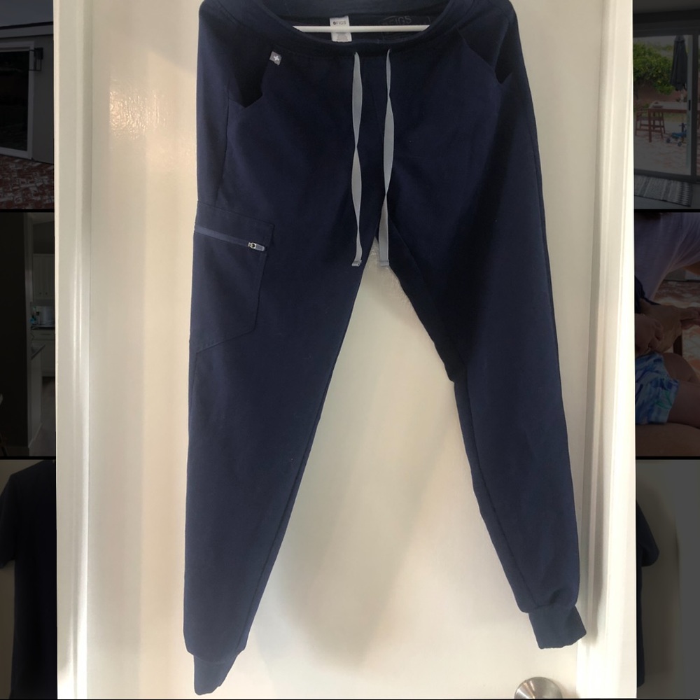 Figs Zamora jogger navy size small